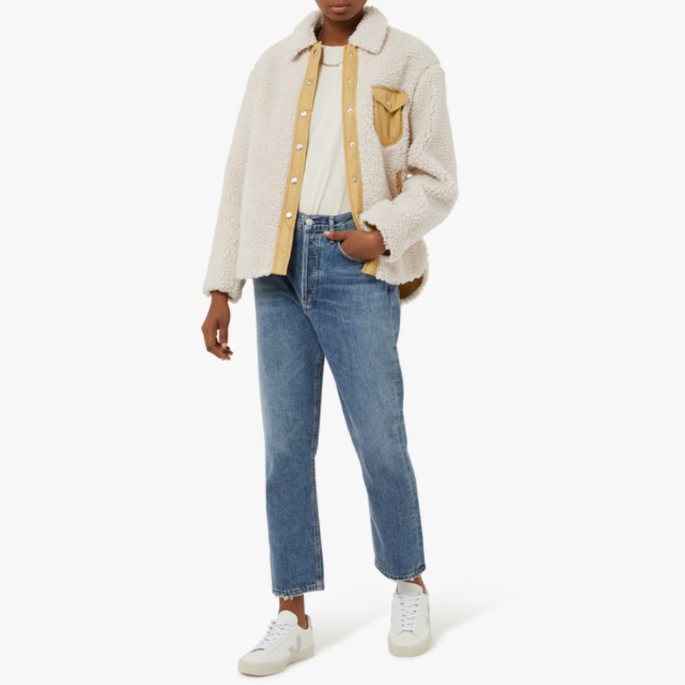 Rag & Bone medium Elliot Sherpa Shirt Jacket